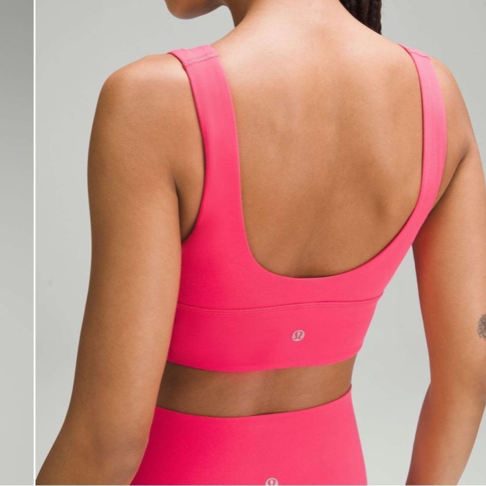 Lululemon Align V-Neck Bra Lip Gloss Size 10 - Picture 2 of 10